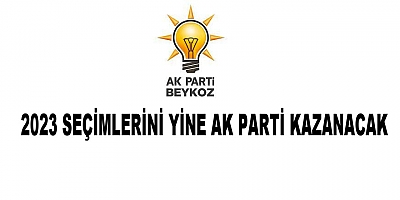 Beykoz İlçesinde AK Parti  Sandıktan Birinci Parti Çıkacak