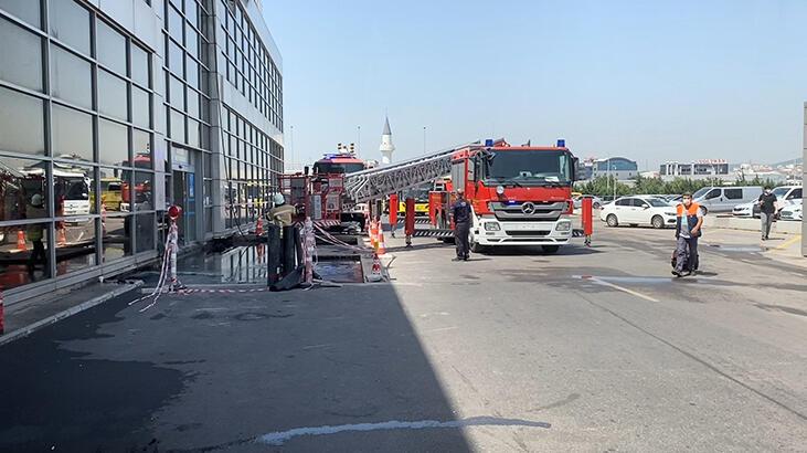 . Sabiha Gökçen Havalimanı'nda yangın paniği