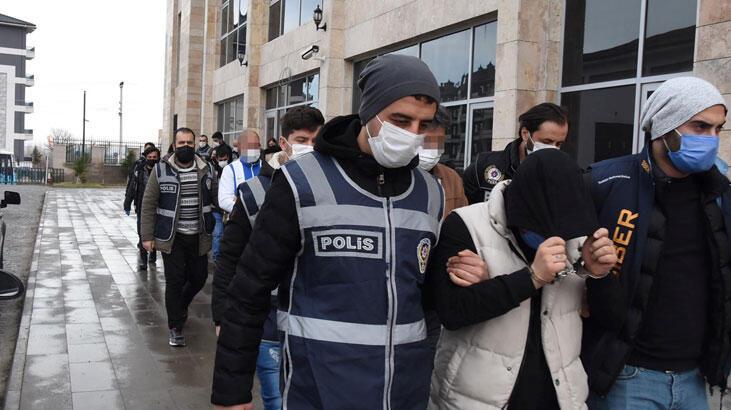  17 kişi gözaltına alındı