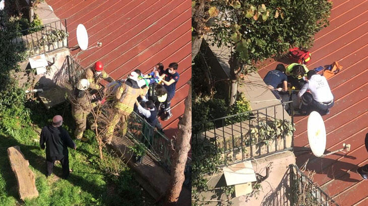  5'inci kattan düştü