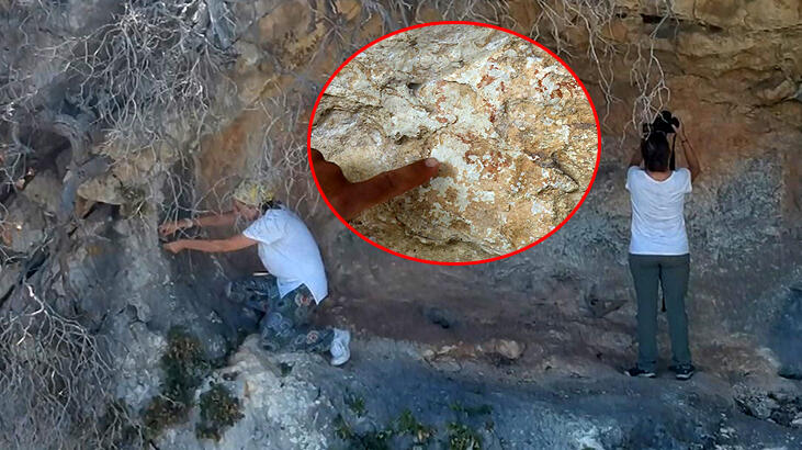  8 bin yıllık kaya resimleri bulundu