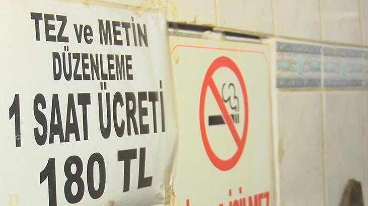  Adeta sektöre dönüştü! Parayla tez yazmaya devam ediyorlar