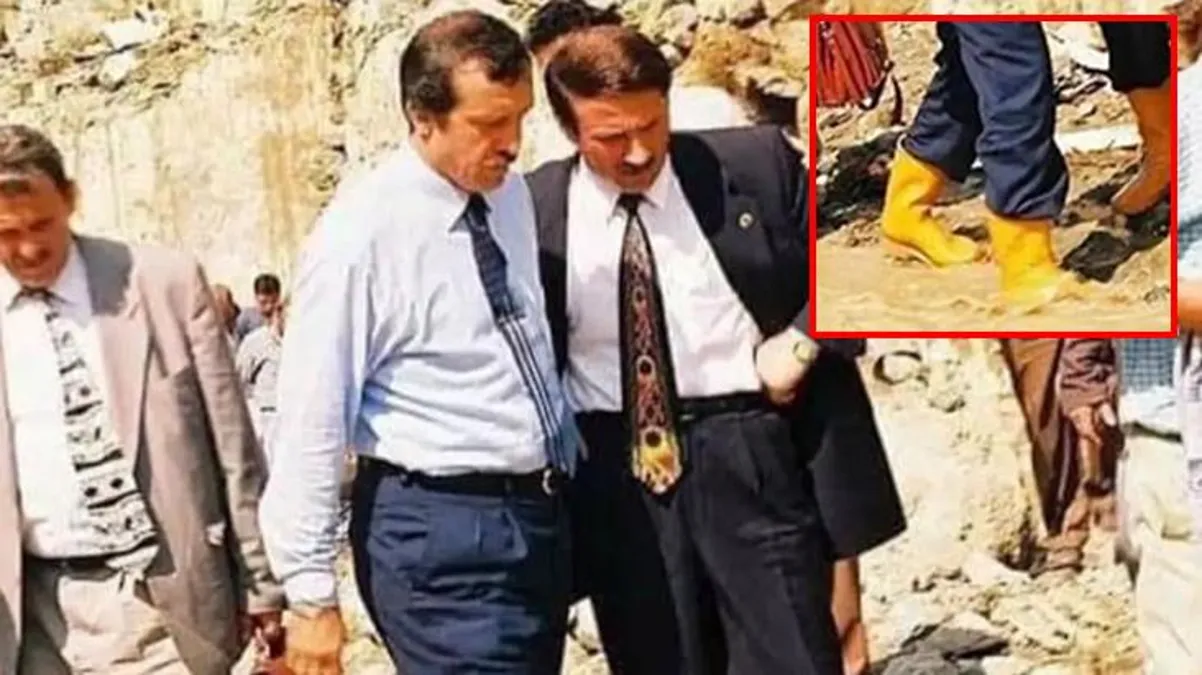 , AK Parti ve CHP vekillerini karşı karşıya getirdi erdoğan'ın yıllar önceki çizmeli fotoğrafı