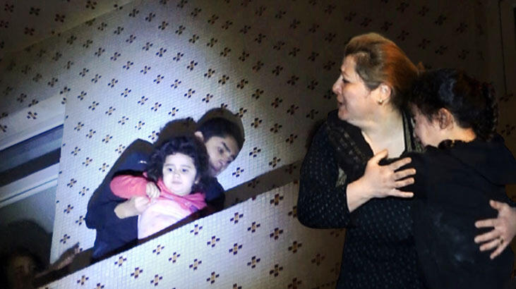  Binada mahsur kalanlar kurtarıldı