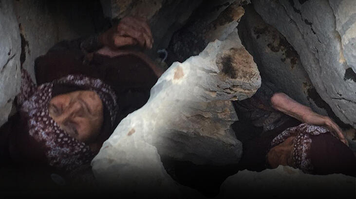  Kayalıkların arasına sıkışan kadın hastanede hayatını kaybetti