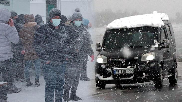  Meteoroloji bugün için saat verdi! Kar Balkanlar'dan geliyor