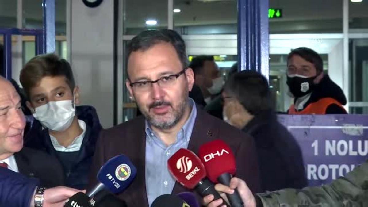  Milli maçın ardından - Bakan Kasapoğlu