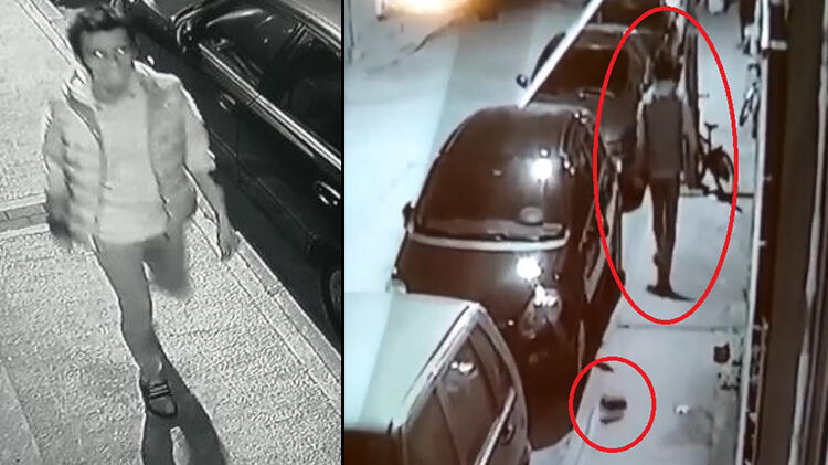  Otomobilin aynasını kırıp yoluna devam etti