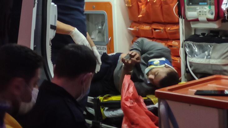  Polisten kaçan şüpheliye otomobil çarptı