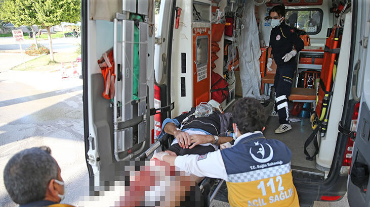  Sağlık çalışanı akrabasını bıçakla yaraladı