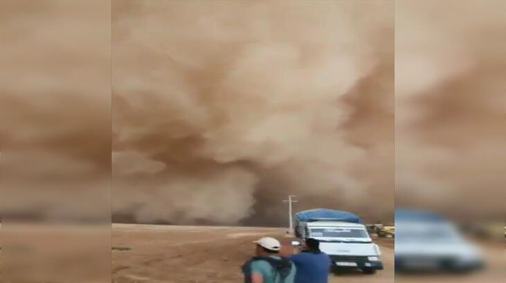  Şanlıurfa'da korku dolu anlar! Bir anda başladı