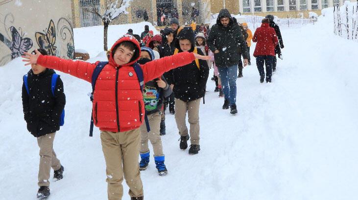  Valilik duyurdu! Eğitime kar engeli