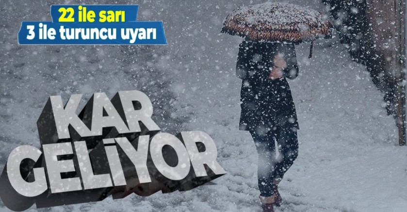 13 il icin son dakika kar yagisi uyarisi meteoroloji duyurdu istanbul ankara ve izmir de hava durumu nasil olacak haberler gundem