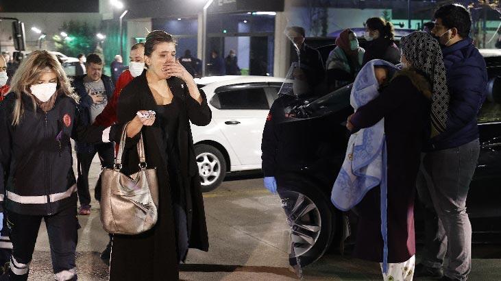 14 katlı binada korkutan yangın! Cam parçaları savruldu