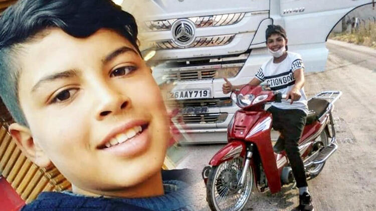 14 yaşındaki Salih, motosiklet kazasında öldü!