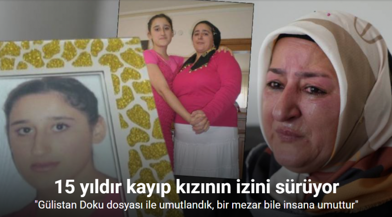 15 yıldır kayıp kızının izini süren gözü yaşlı anne: 