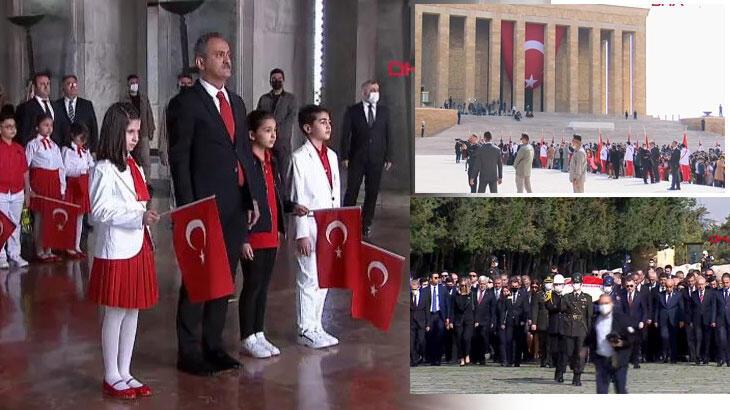 23 Nisan tekrar sokaklarda! İlk tören Anıtkabir'de