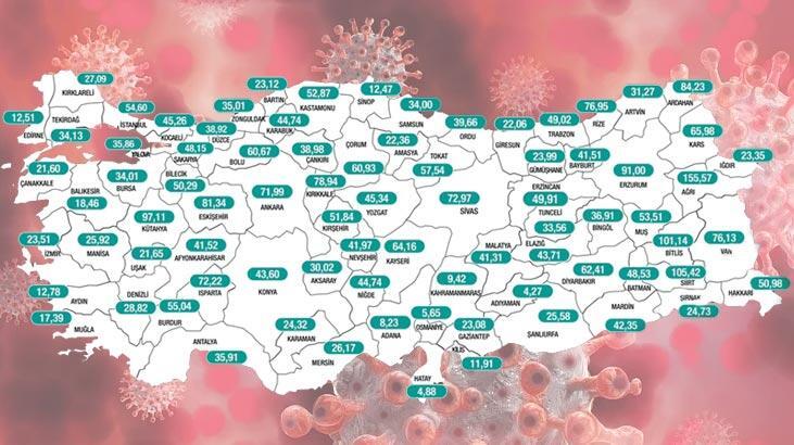 26 kentte vaka artışı, Ağrı zirvede