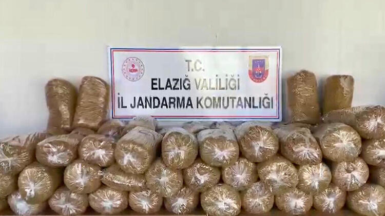 360 kilogram kaçak tütün ele geçirildi