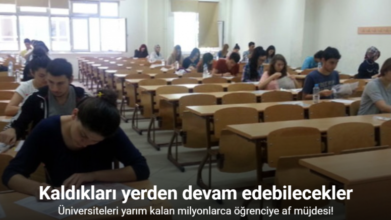 4 milyon AÖF öğrencisi üniversitelerine geri dönüyor