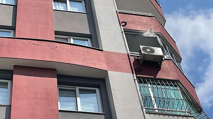 4’üncü kattan düşen 7 yaşındaki Alkas, ağır yaralandı