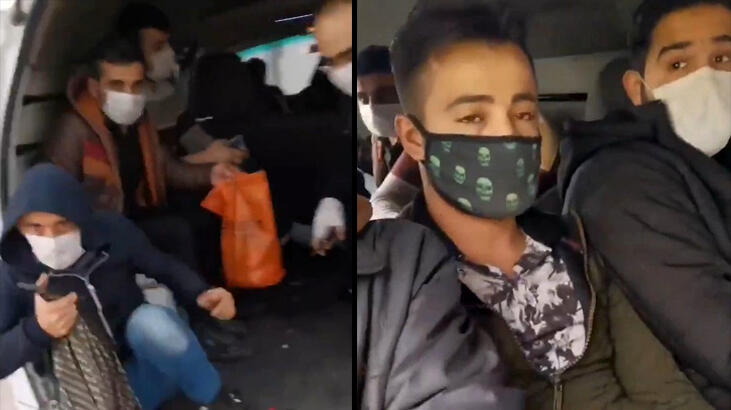 5 kişilik araçtan 15 kişi çıktı