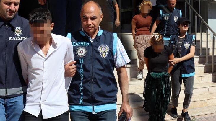 50 bin TL'lik hırsızlık! 2'si kadın 3 kişi yakalandı