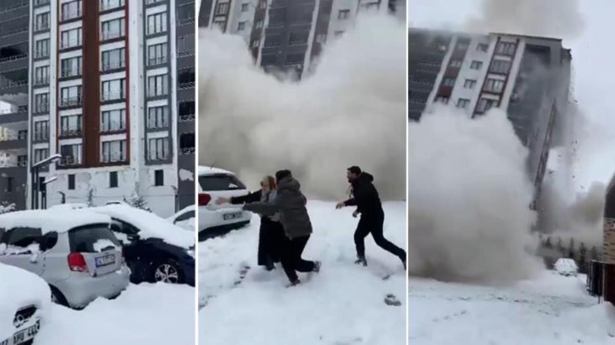 6 ay önce inşa edilen bina deprem sırasında yerle bir oldu