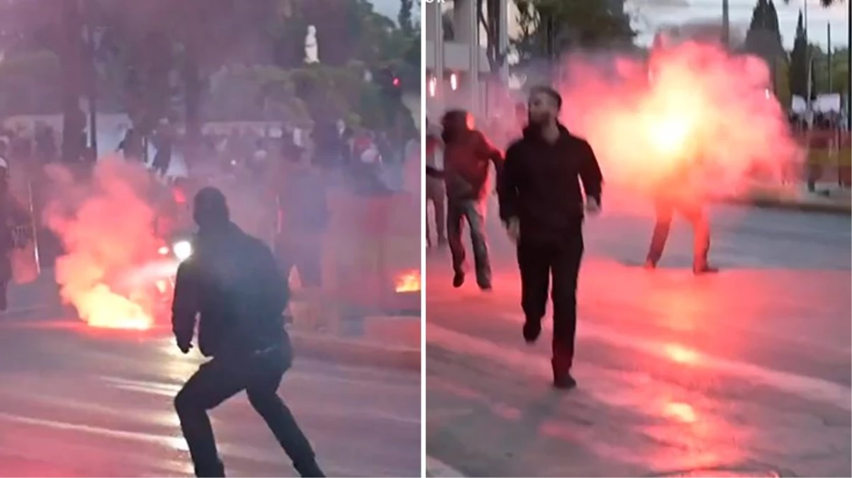 78 mülteciyi ölüme iten Yunanistan'da sokaklar karıştı! Göstericiler polisle çatıştı