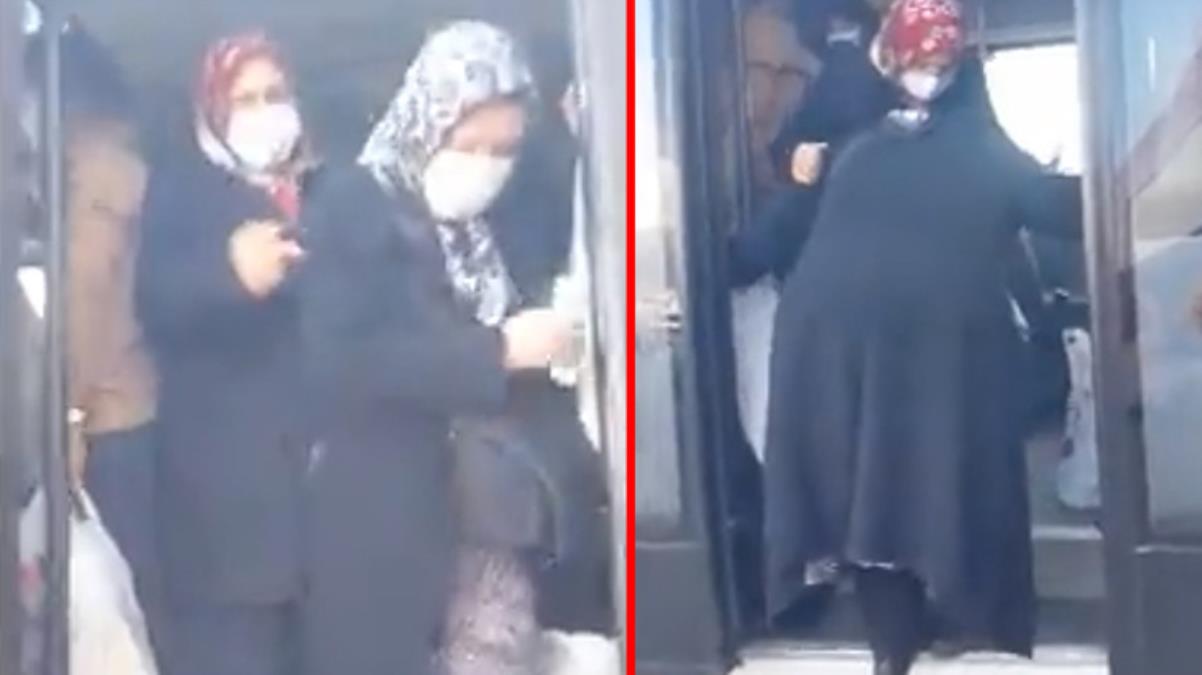 80 yaşındaki kadın 50 TL'lik alışveriş yapmadığı için market servisinden zorla indirildi