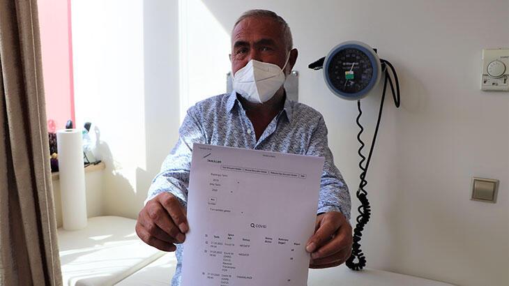 98 kere korona testi, 7 doz aşı oldu! Sonuç herkesi şaşırttı