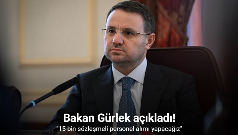 Adalet Bakanı Gürlek: 