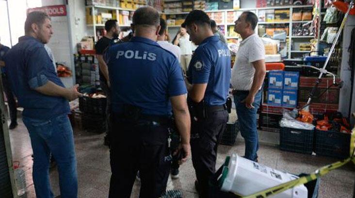 Adana'da hırdavatçıya silahlı saldırı: 1 ölü, 1 ağır yaralı