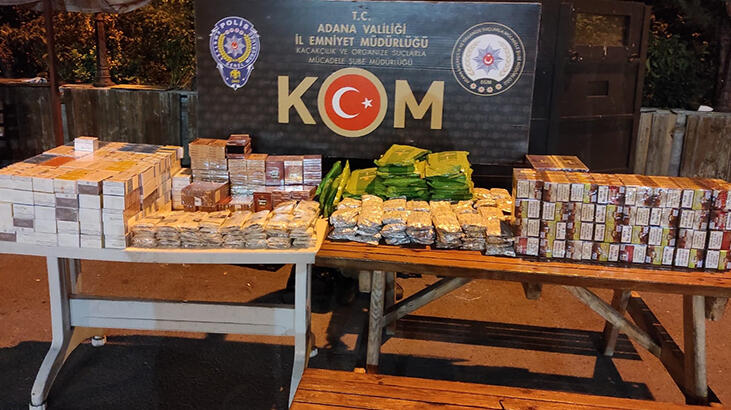 Adana'da kaçakçılık operasyonu: 4 gözaltı
