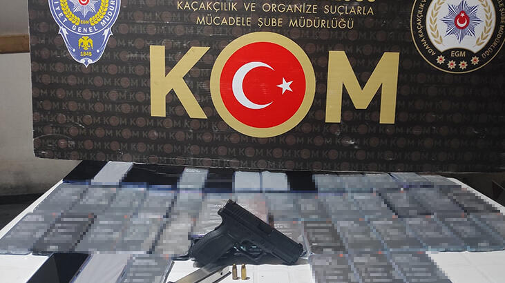 Adana'da kaçakçılık operasyonunda 8 şüpheli yakalandı