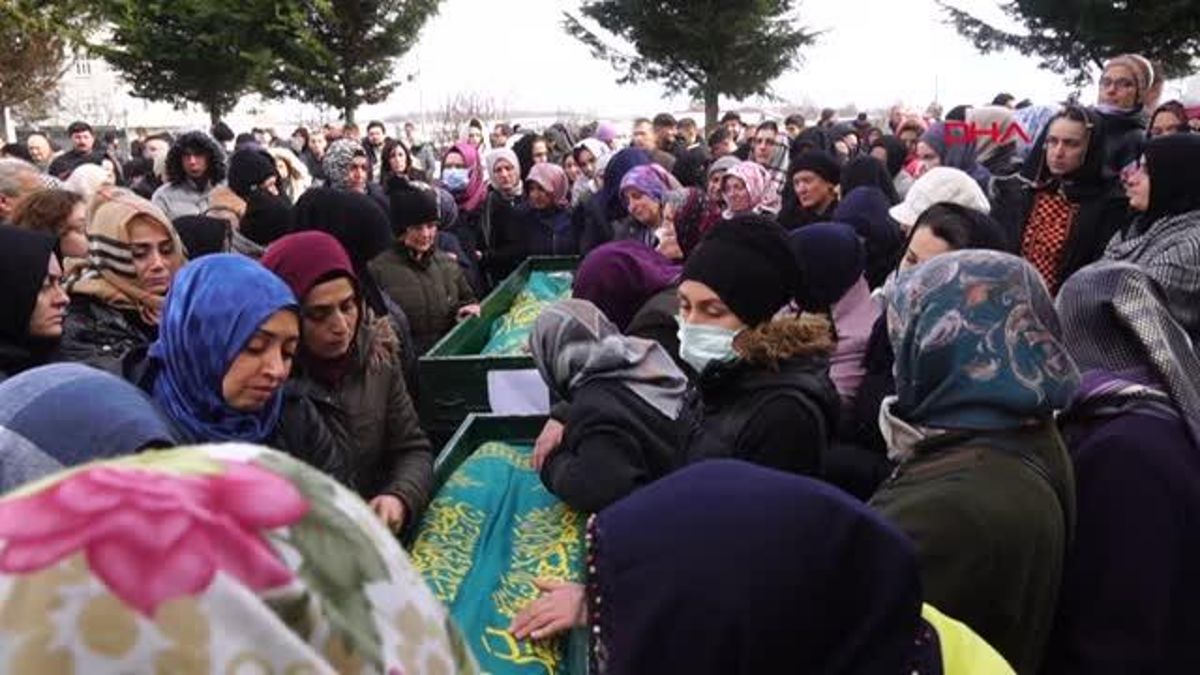 ADIYAMAN'DA ENKAZDA KALAN DİLEK ÖĞRETMEN VE KIZI TOPRAĞA VERİLDİ
