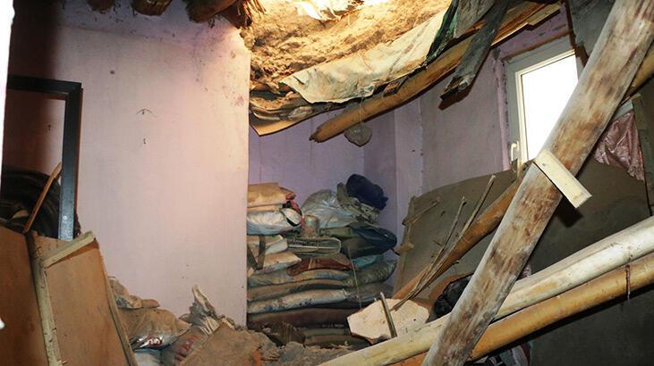 Adıyaman'da evin tavanı çöktü: 1 yaralı