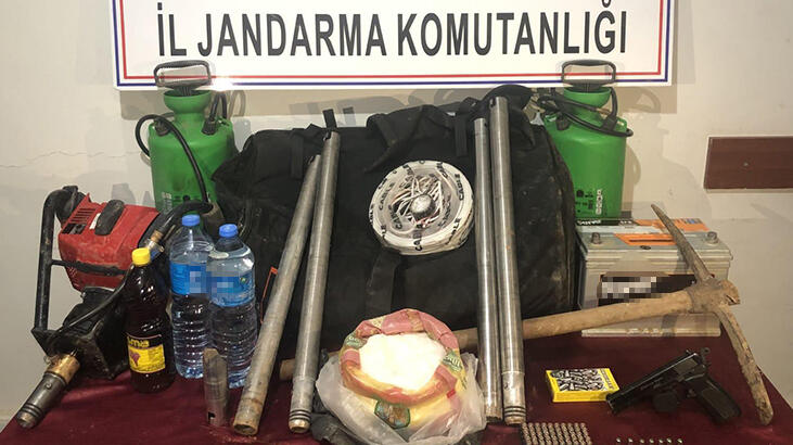 Adıyaman'da kaçak kazıya 7 gözaltı