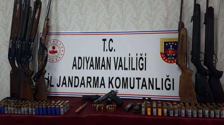 Adıyaman'da silah operasyonu