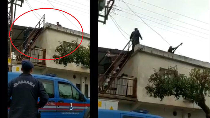 Ağabeyini öldürdüğü iddia edilen şüpheli, jandarmayı görünce intihara kalkıştı