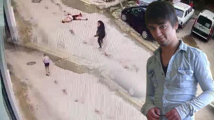 Ağabeyinin bıçakladığı Kazım'ın kaçışı kamerada