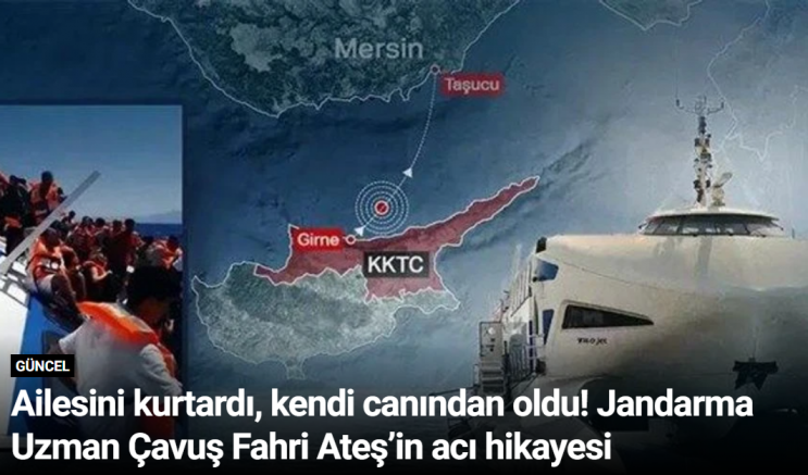 Ailesini kurtardı, kendi canından oldu! Jandarma Uzman Çavuş Fahri Ateş’in acı hikayesi
