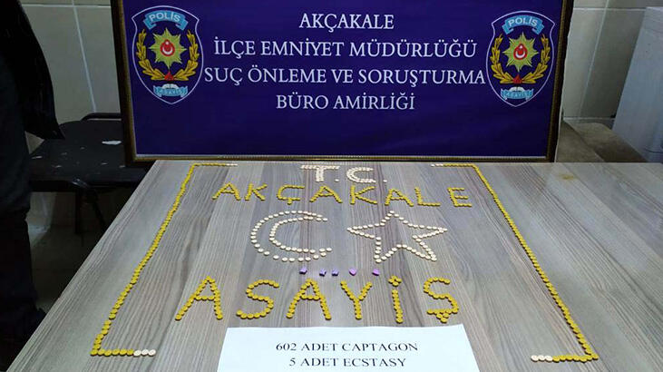 Akçakale'de uyuşturucuya 6 tutuklama