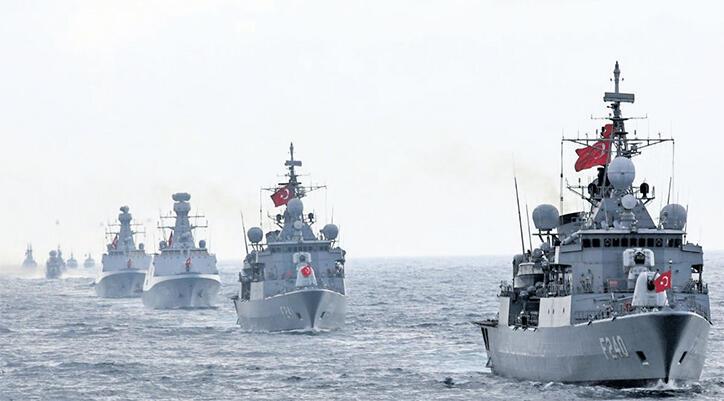 Akdeniz'de Türk gücü! 15 NATO ülkesi var
