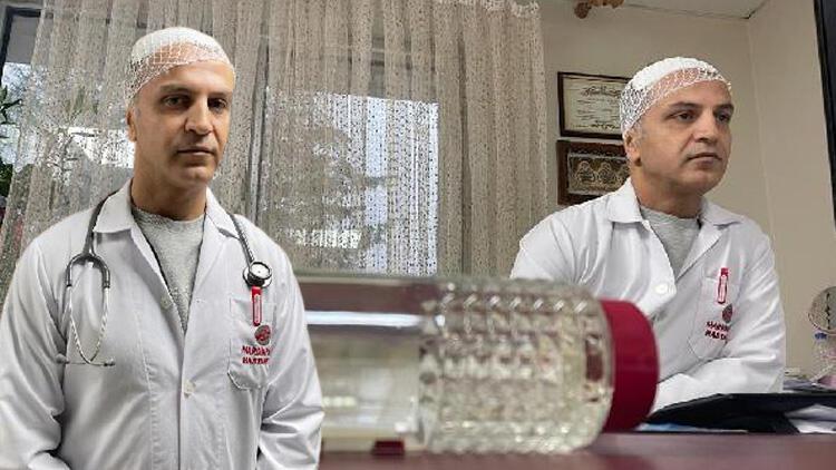 Akılalmaz anlar! Doktora kolonya şişeli saldırı