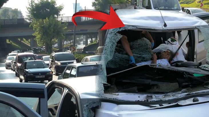 Akıllanmaz olay! Köprüden atlayan kişi otomobilin üzerine düştü