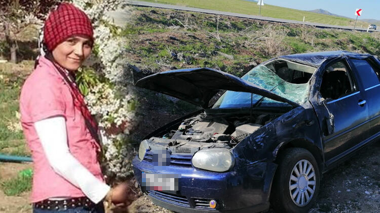 Aksaray'da otomobil devrildi! Anne öldü, 2 kızı yaralı