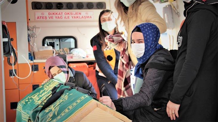Ambulans sürücüsü koronavirüsten vefat etti