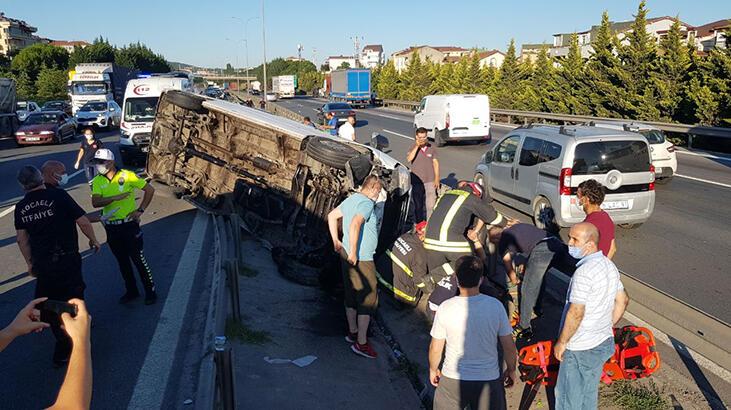 Anadolu Otoyolu'nda kaza! 7 yaralı var