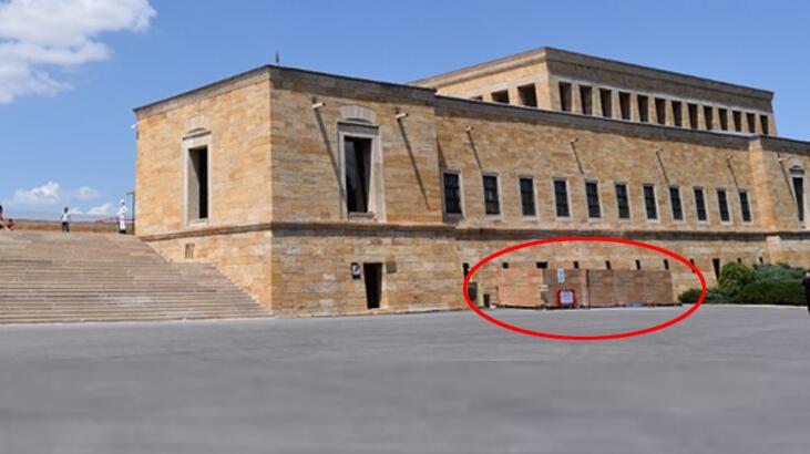 Anıtkabir'e yapılan yiyecek- içecek otomatları kaldırılıyor